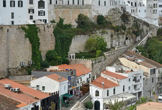 Mahon auf Menorca: am Hafen