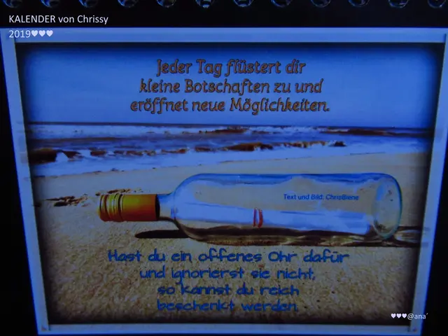 wunderbare Sprüche hat Christiane mit ihren TOLLEN Fotos´ kombiniert :-)