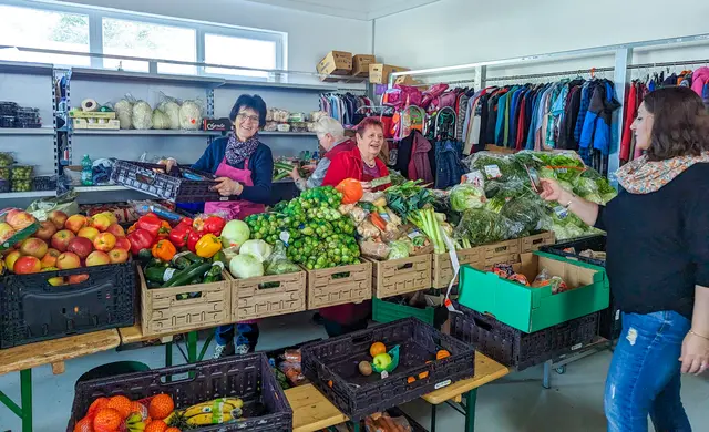 Heidi Rüger, Valentina Rull, Marianne Bauer und Selma Hani  | Foto: Wolfgang Kowarschick
