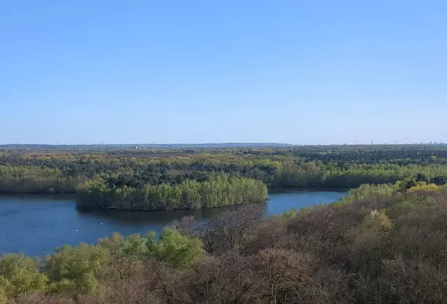 Blick vom Aussichtsturm an der Sechs-Seen-Platte | Foto: Astrid Günther