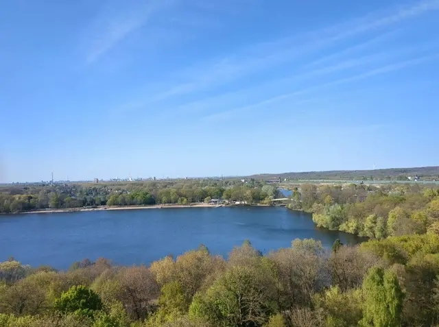 Blick vom Aussichtsturm an der Sechs-Seen-Platte | Foto: Astrid Günther
