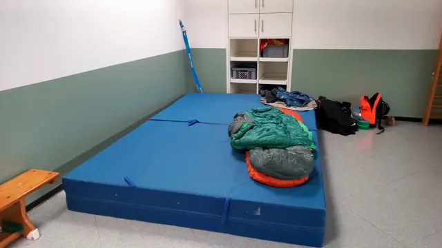 Hier ist die Ruhezone