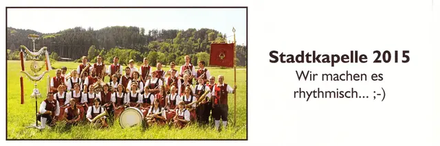 Gruppenfoto 2015 | Foto: Stadtkapelle Neusäß e.V.