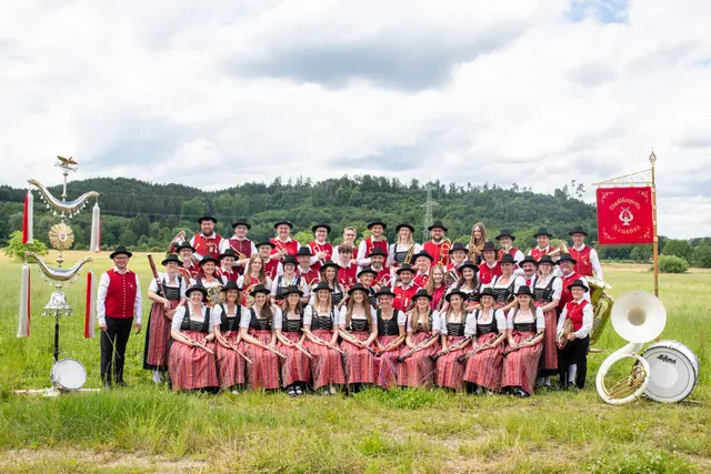 Gruppenfoto aus dem Jahr 2024 | Foto: Stadtkapelle Neusäß e.V.
