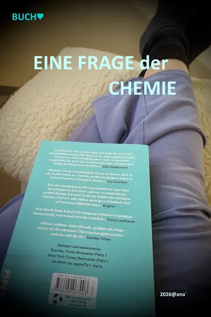 lese ich gerade...

"Eine Frage der Chemie"