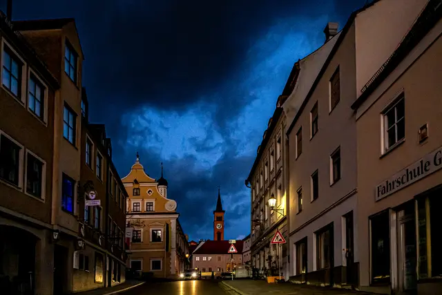 Am Friedberger Berg.