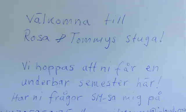 
..unserer Gastgeber
♥
" Willkommen in Rosas und TommysFerienhaus
wir hoffen Sie verbringen einen schönen Urlaub hier
Haben Sie noch Fragen melden Sie sich gerne .... "