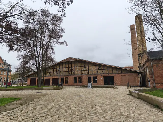 Saniertes Gebäude der Halloren