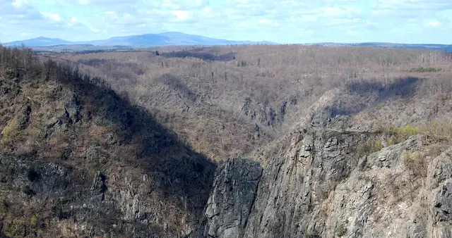 Und Bode aufwärts, wo man das enge Tal nach Treseburg hinaufwandern kann, auch zum Brocken und zum Wurmberg. | Foto: Kurt Wolter