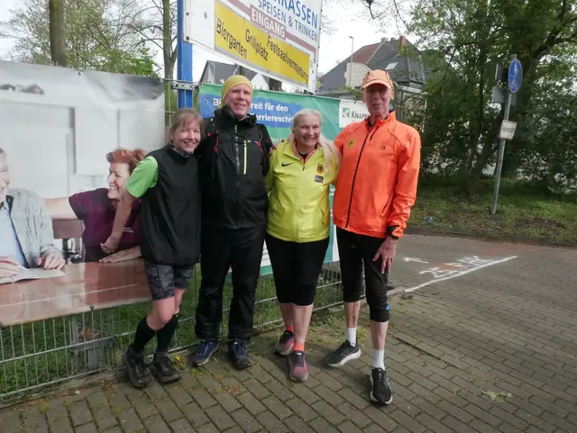 Mit Kerstin, Peer und Claudia 