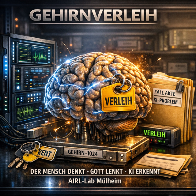 Logo der Firma "GEHIRNVERLEIH" | Foto: Andreas Ingramm, AIRL-Lab