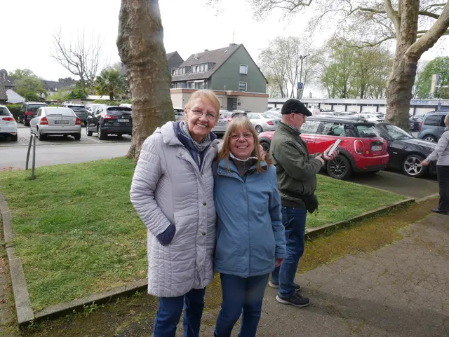 Inge und Christiane sind auch zufrieden