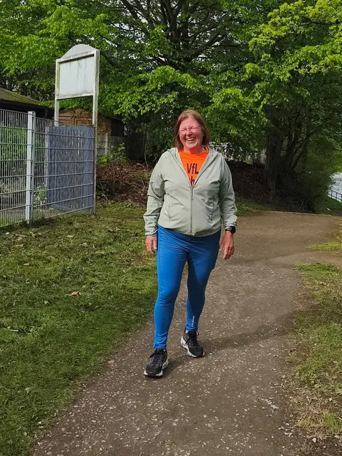 Dagmar läuft 14 KM