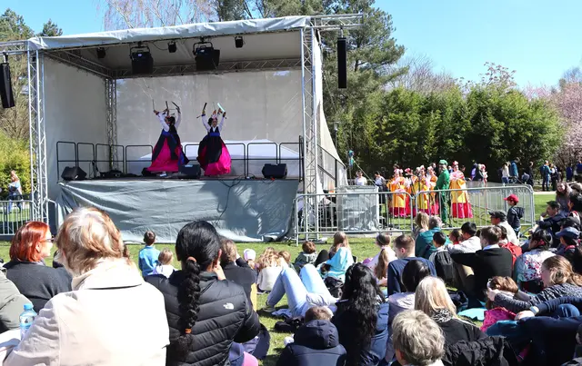 Koreanische Tänzerinnen