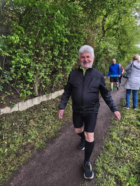 Bernd veranstaltet auch zahlreiche Läufe