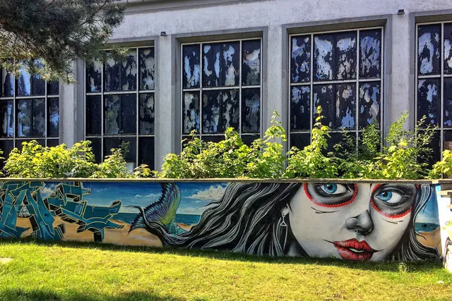 Graffitti gibt es auch auf Usedom. | Foto: copyright Margot Klütsch