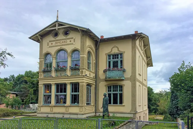 Die Villa Irmgard in Heringsdorf ist Gedenkstätte für Maxim Gorki. | Foto: copyright Margot Klütsch