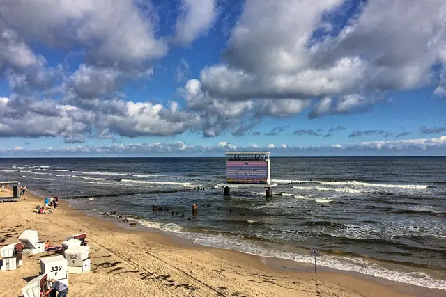 Heringsdorf: Kino im Meer | Foto: copyright Margot Klütsch