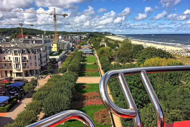 Mit dem Riesenrad über Ahlbeck | Foto: copyright Margot Klütsch