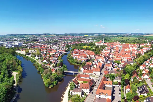 Luftaufnahme von Donauwörth | Foto: fotoping – stock.adobe.com