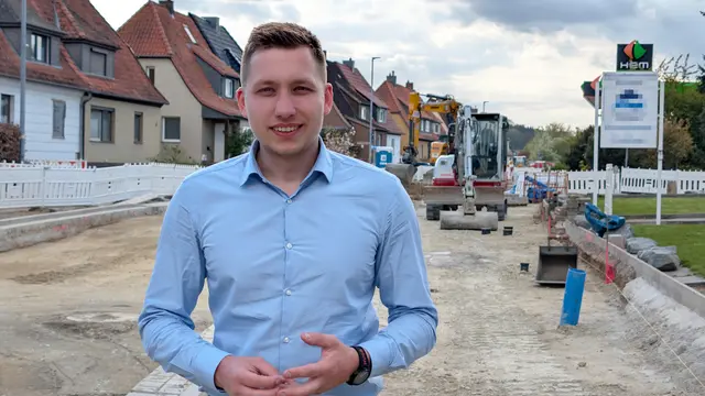 Bürgermeisterkandidat Brian Baatzsch Foto: © Wolfgang Decius