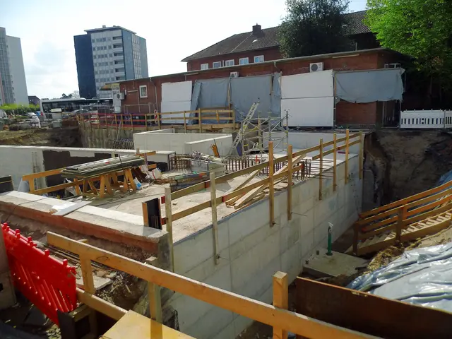 Baugrube Bahnhof Wesel - Neu betonierte Personenunterführung (Teilstück) | Foto: Siegmund Walter, 16.04.2026, 16:11 Uhr