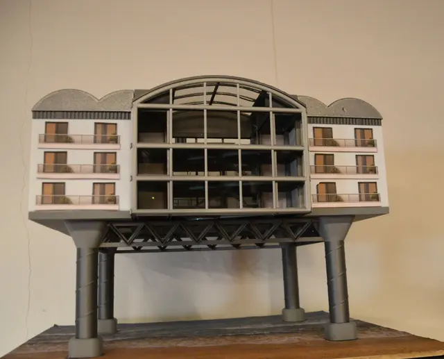 Modellbau "Altersheim" | Foto: @ Sabine Schlücking