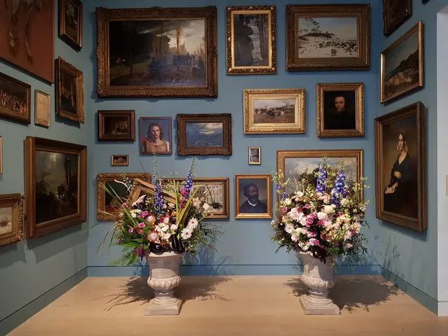 "Düsseldorfer Blumen" von Alla Mandic und Team, Nymph Blumendesign, Palastblühen 2026 im Kunstpalast in Düsseldorf