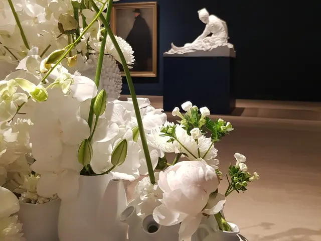 Detailansicht, Palastblühen 2026 im Kunstpalast in Düsseldorf