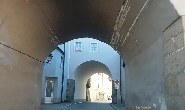 Das 2.te Tor gleich hinterher = ein Doppeltor. | Foto: Iris Alefelder
