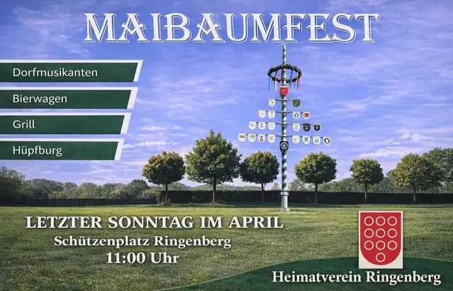 Bild Heimatverein / Maibaumfest in Ringenberg am 26. April 2026