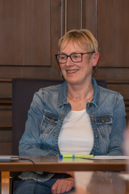 Förderverein Krankenhaus Friedberg e.V - Mitgliederversammlung und Neuwahlen der Vorstandschaft im Friedberger Rathaus - Margit Lucchesi (Schriftführerin)