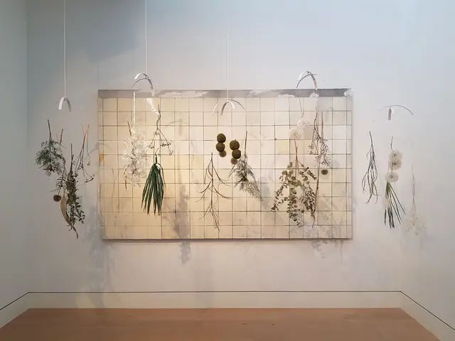 "Bewegung" von Nina Gehrke, October First Studio, Palastblühen 2026 im Kunstpalast in Düsseldorf