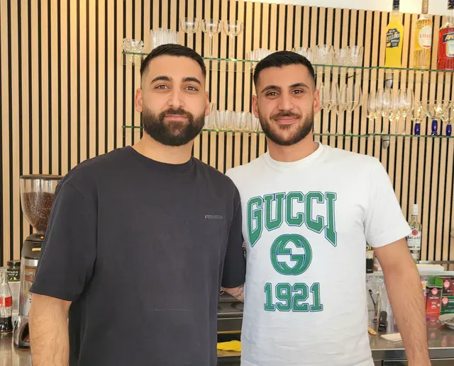 Die Brüder Daniel (24) und Hadi Hassoun (27)