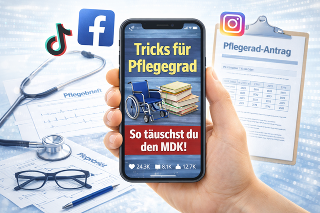 Soziale Medien: Anleitung zum Sozialbetrug? | Foto: p.ries/ki