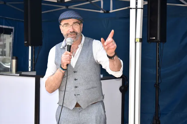 Der IDG-Vorsitzende Michael Woller-Putz