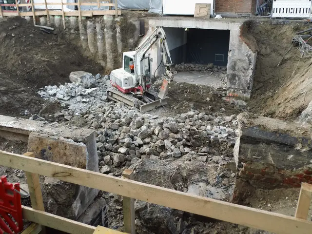 Baustelle Weseler Bahnhof. Abriss der Personenunterführung (Teilstück) | Foto: Siegmund Walter, 23.01.2026, 12:36 Uhr