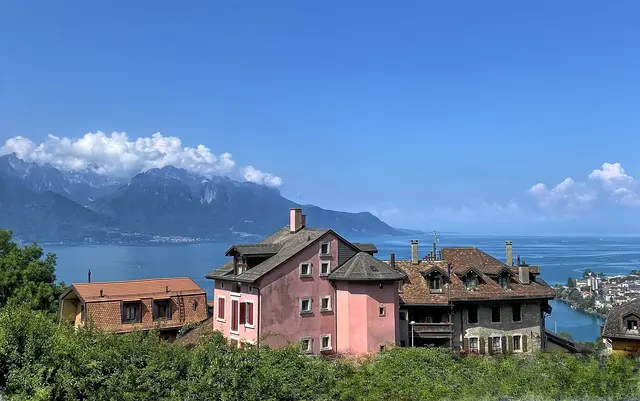 Montreux am Genfer See | Foto: copyright Margot Klütsch