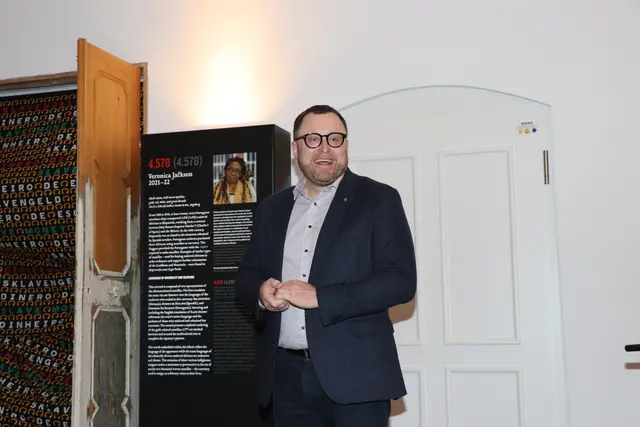 von links Präsident von Augsburg International Matthias Fink, | Foto: Marianne Stenglein