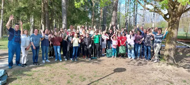 Fleißige Helferinnen und Helfer