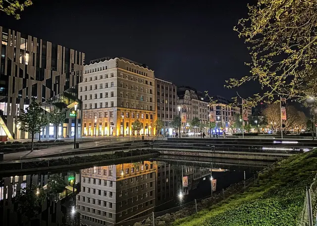 Ein paar Stunden später: Blick Richtung Königsallee | Foto: copyright Margot Klütsch