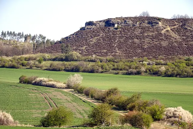 der Indianerfelsen des Großen Thekenberges