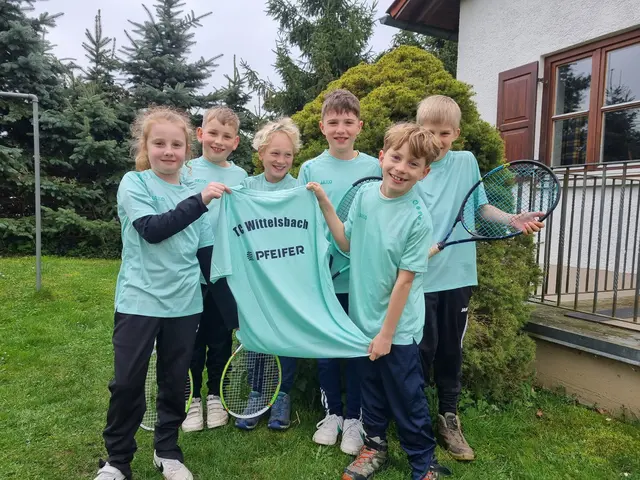 Freuen sich auf den Start - die U10 des TCW | Foto: Simone Nagel