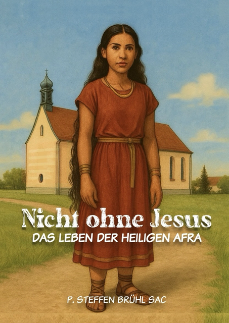 Das Cover des Afra-Comics zeigt eine Darstellung, die so nie existiert hat: Die heutige Wallfahrtskirche St. Afra im Felde wurde 1712 eingeweiht – da war Afra bereits seit 1.408 Jahren tot. Und doch gehören beide untrennbar zusammen: die frühchristliche Märtyrerin und der Ort ihrer Hinrichtung, an dem ihre Erinnerung bis heute lebendig bleibt. | Foto: P. Steffen Brühl