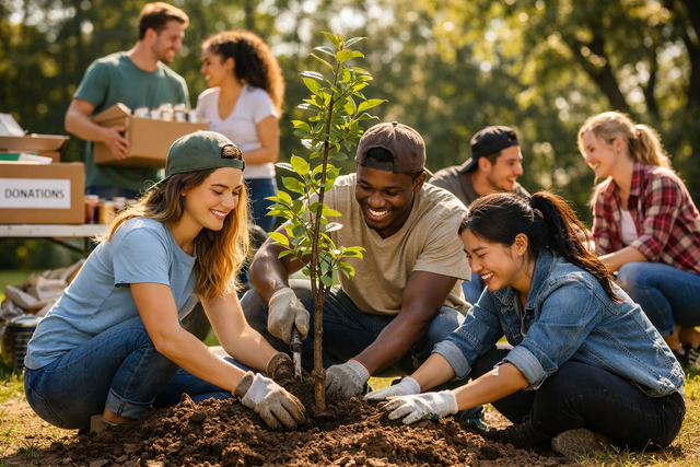 Vorteile des Engagements für junge Menschen.  | Foto: P.ries/ki