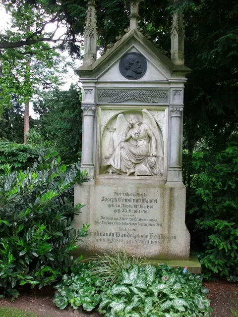 Grabmal von Ernst von Bandel Hannover Friedhof Engesohde | Foto: Winfried Gehrke