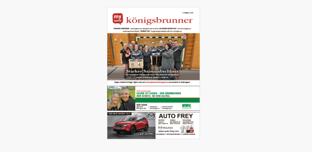 Den „königsbrunner“ 05/2026 hier als E-Paper lesen!