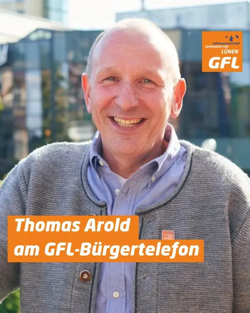 Thomas Arold, Ratsmitglied der Wählergemeinschaft GFL | Foto: GFL