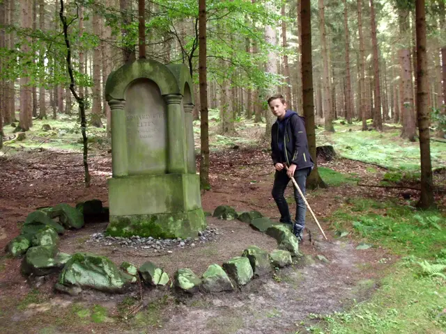 Eltendenkmal im Deister mit Ole 2015 | Foto: Winfried Gehrke