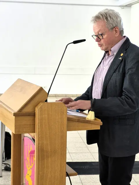 Grusswort bei der AWO Bad Arolsen: Stadtrat Reiner Freudenstein 